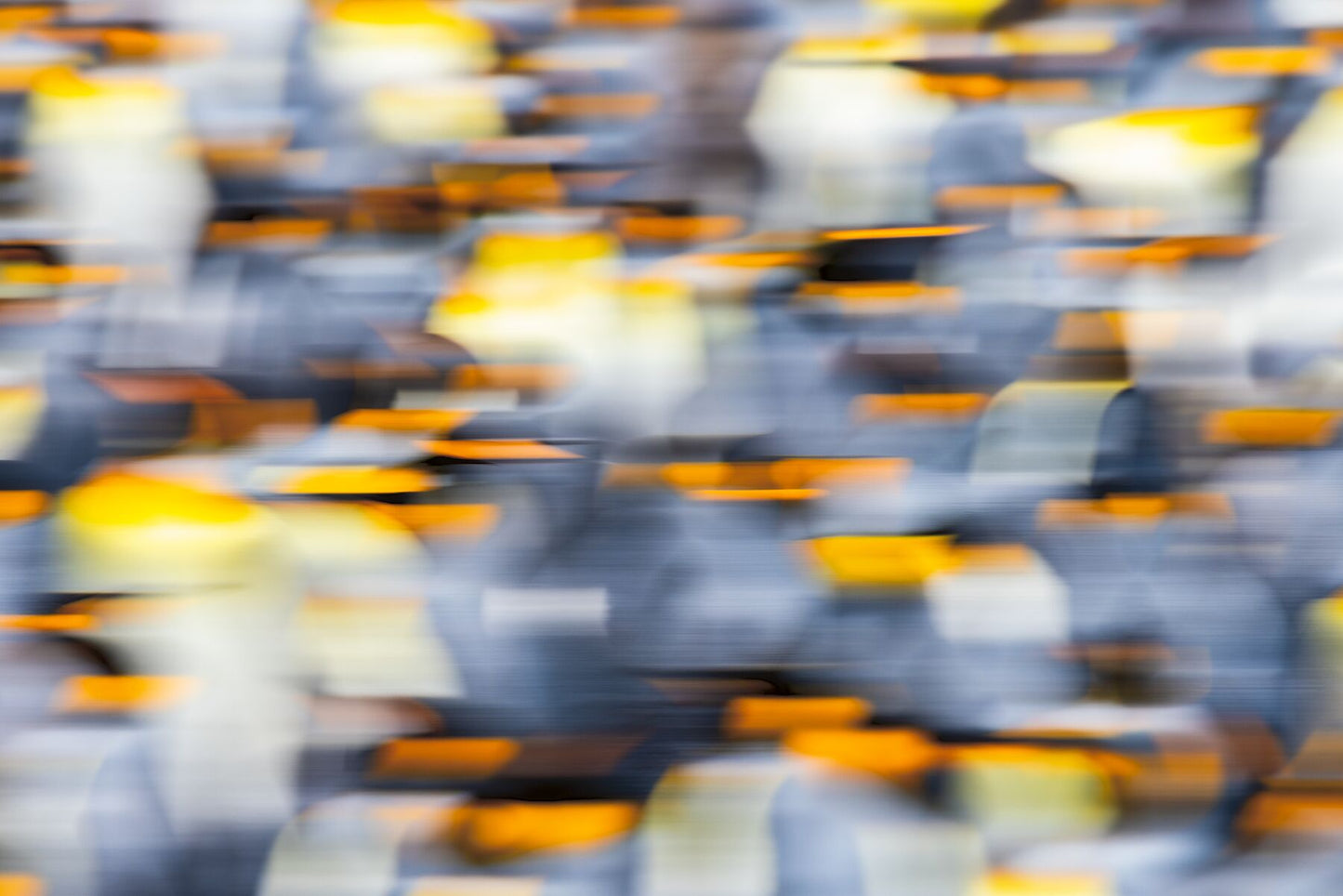 An artistic rendering of a king penguin breeding colony in the Falkland Islands